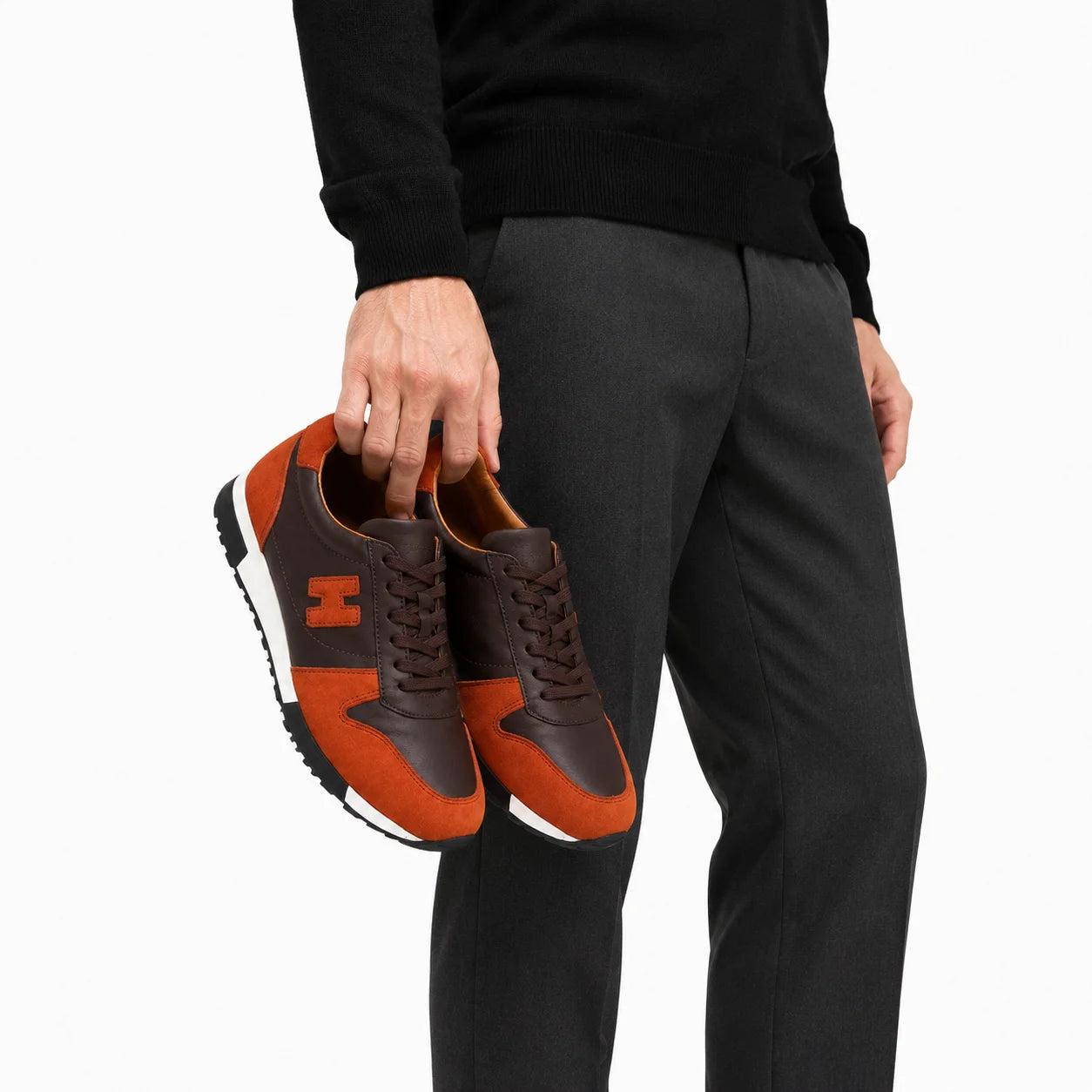 Runner Bicolore Cuir