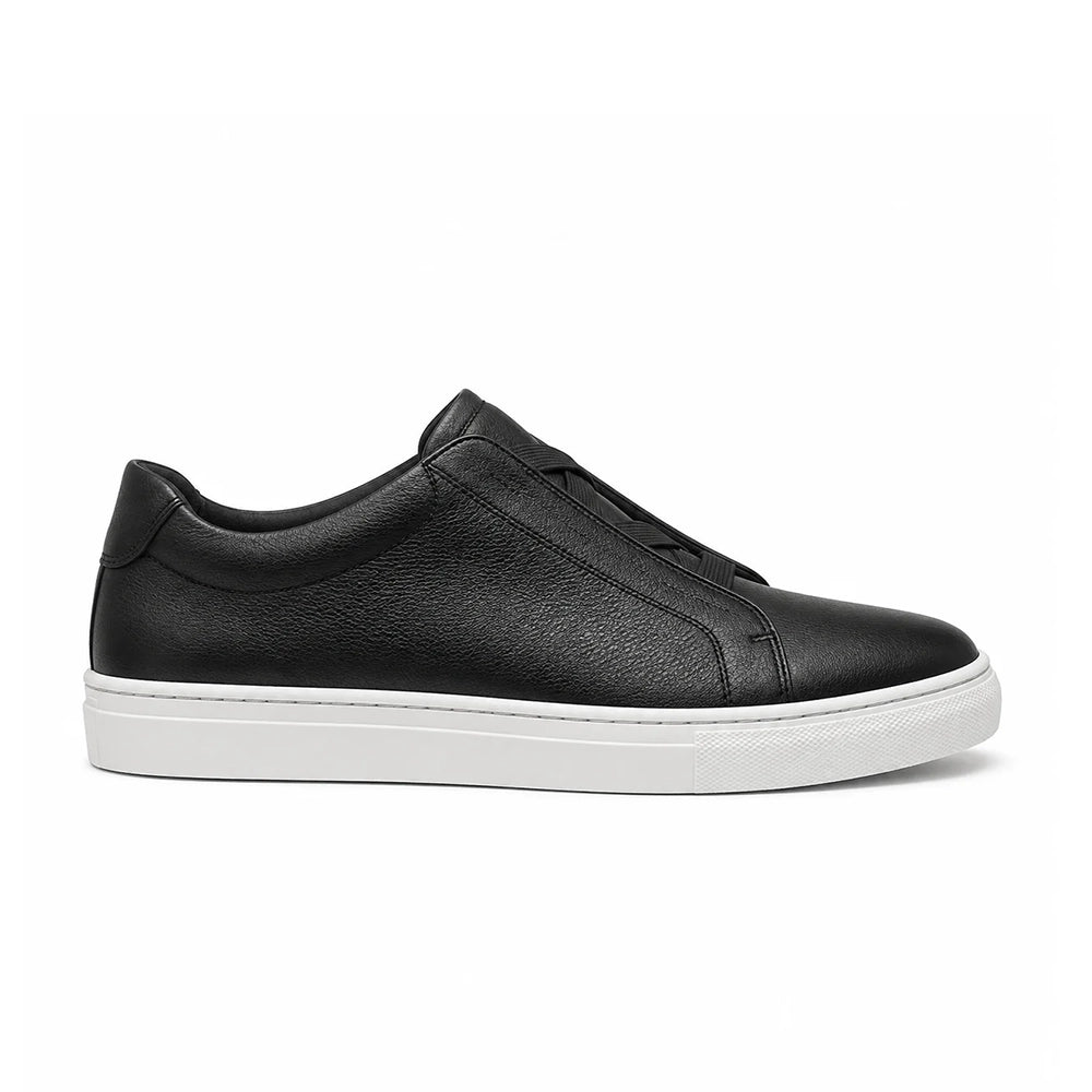 Sneaker Cuir Sans Lacets