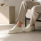 Derby Cuir Grainé Plateforme