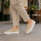 Slip-On Grainé