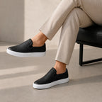 Slip-On Grainé