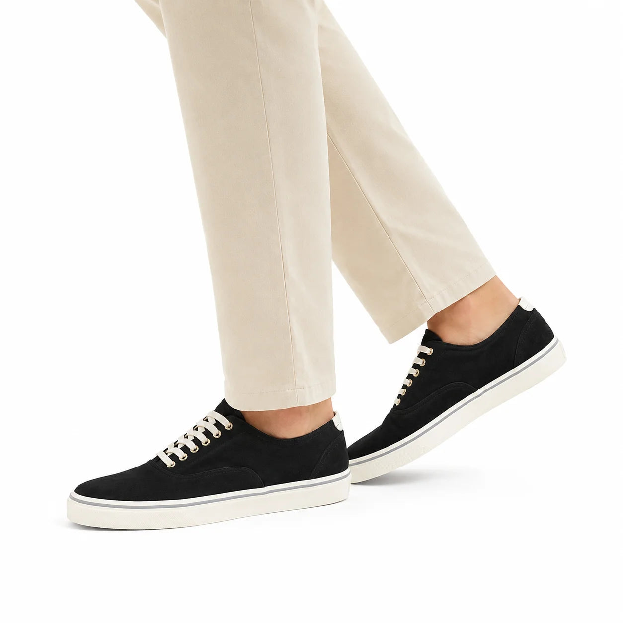 Sneaker Lacée Nubuck