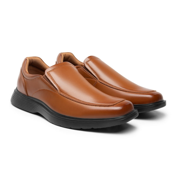 Slip-On Cuir Semi-Brillant