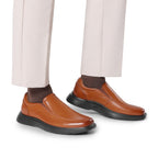 Slip-On Cuir Semi-Brillant