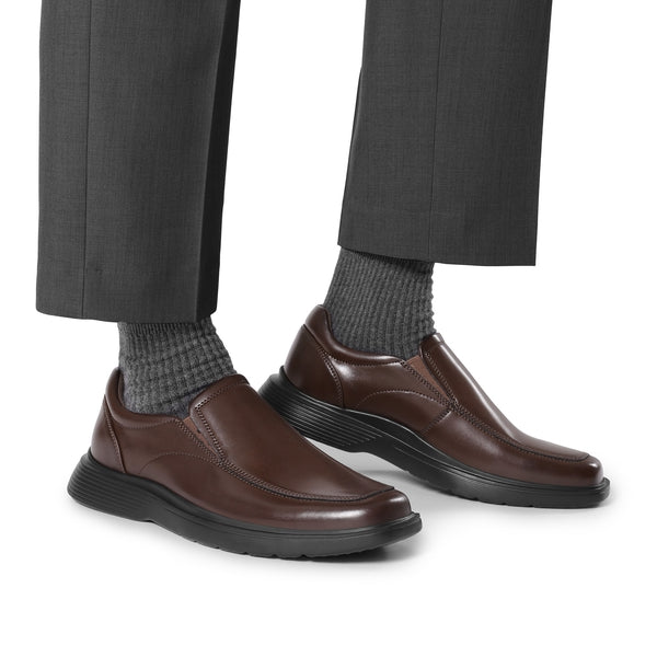 Slip-On Cuir Semi-Brillant