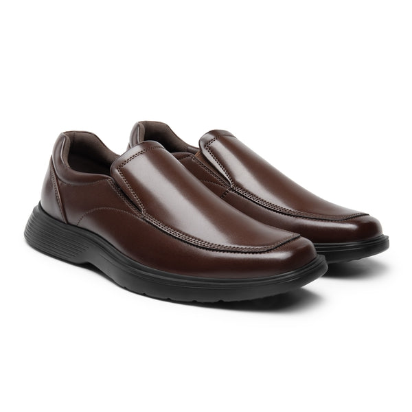 Slip-On Cuir Semi-Brillant