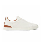 Sneaker Slip-On Cuir Grainé