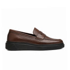 Penny Loafer Noir – vue profil fond blanc