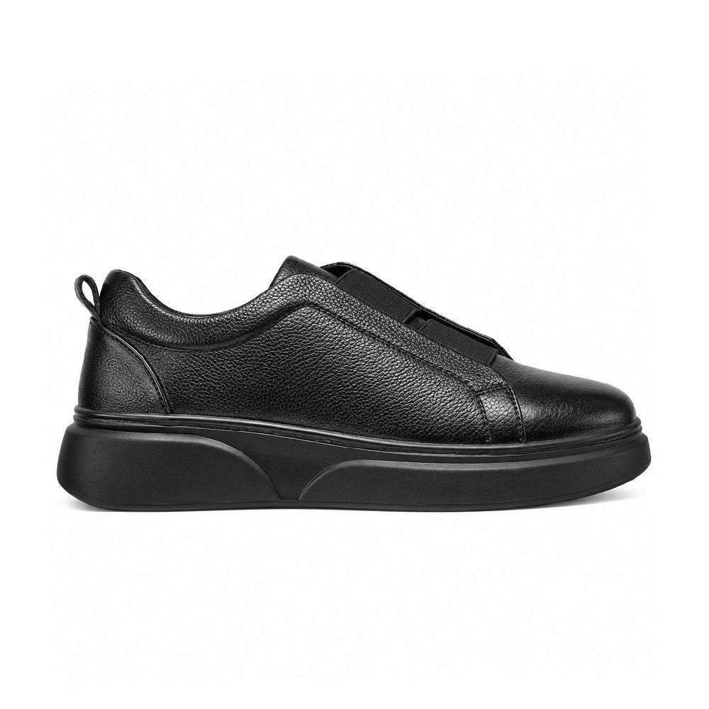 Slip-On Cognac – vue profil fond blanc