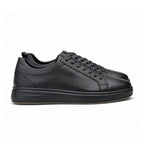 Sneaker Cuir Lisse Épurée